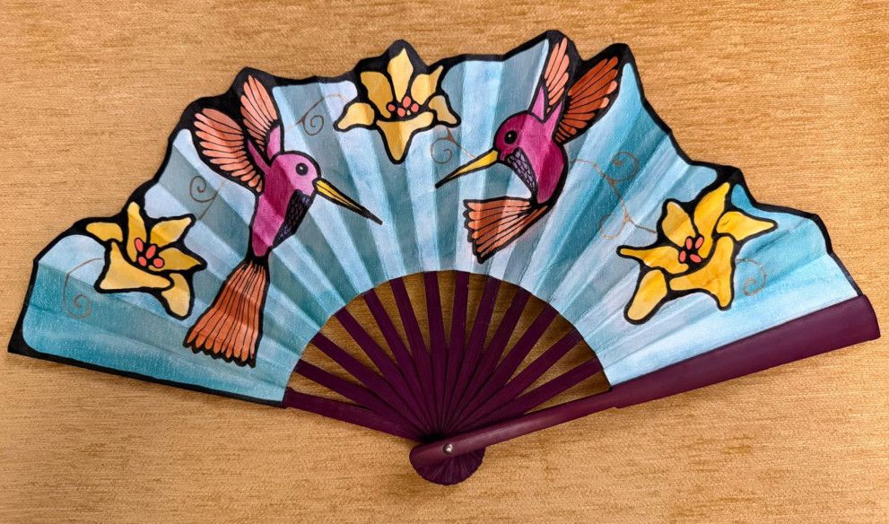 Abanico colibrís